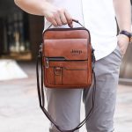 Leather Side Cross Bag - Image 2