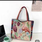 Unique Stylish Cotton Canvas Tote Bag - Image 6