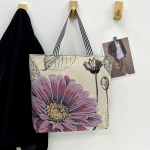 Unique Stylish Cotton Canvas Tote Bag - Image 4