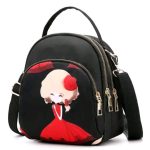 Printed Mini Backpack for Women - Image 4