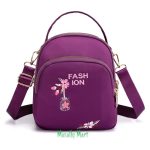 Embroidery Work Mini Backpack for Women - Image 2